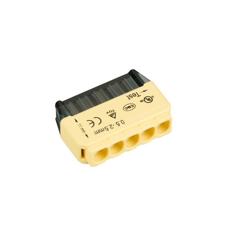 клемма-коннектор arl-qct-5ws2.5-32a-box20 пластик (уп.20шт) arlight 047408 от BTSprom.by