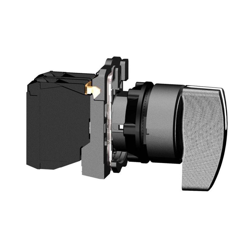  Переключатель 22мм черн. 3поз. с возвр. SchE XB5AJ53 фото в каталоге от BTSprom.by