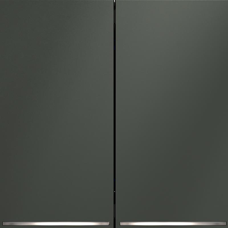  Выключатель 2-кл. СП S70 10А с подсветкой механизм титан Voltum VLS020206 фото в каталоге от BTSprom.by