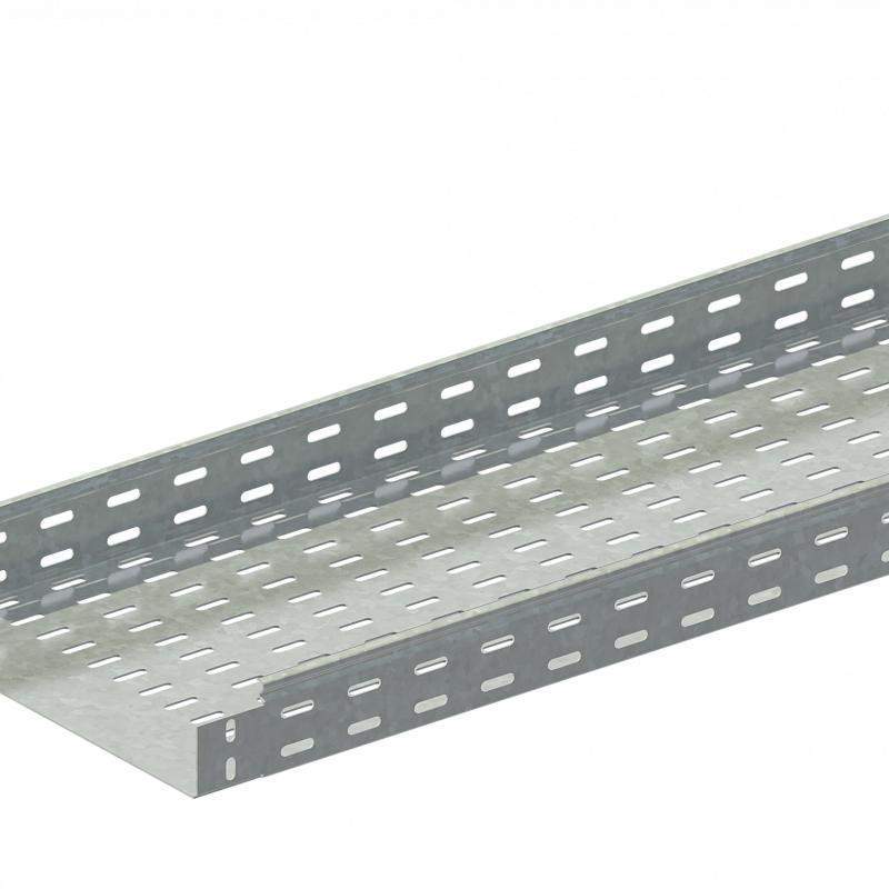 Лоток прямой замковый перфорированный 300х100 L2000 сталь 1.2мм ЛМс-ПЗМ цУТ2.5 СОЭМИ Н0122151635 от BTSprom.by