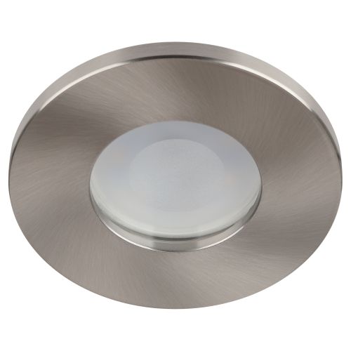  Светильник WR3 SN MR16/GU5.3 IP44 встраив. влагозащ. сатин/никель Эра Б0054366 фото в каталоге от BTSprom.by