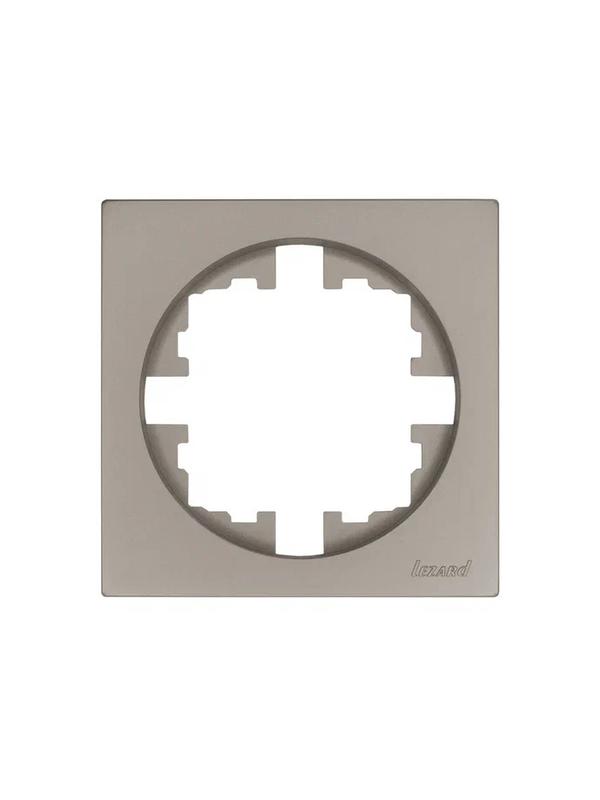 рамка 1-м osen горизонт. квадрат титан lezard 743-3700-146 от BTSprom.by