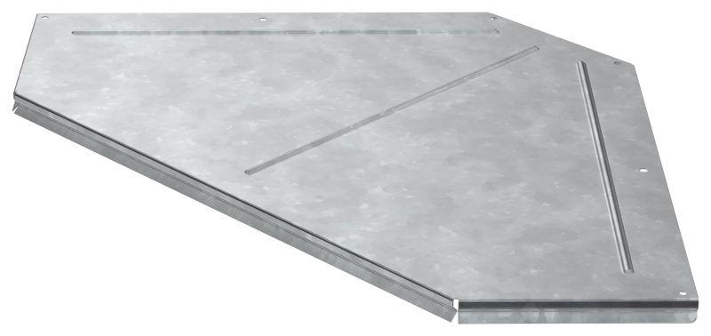 Крышка для угла 90град. осн.400 1.2мм HDZ ESCA 5 IEK ES5-PGD-90-400-12-HDZ от BTSprom.by