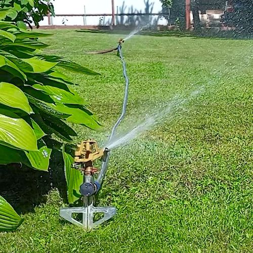  Разбрызгиватель 360град. импульсный вращ. метал. (12/48) Green Apple Б0003104 фото в каталоге от BTSprom.by