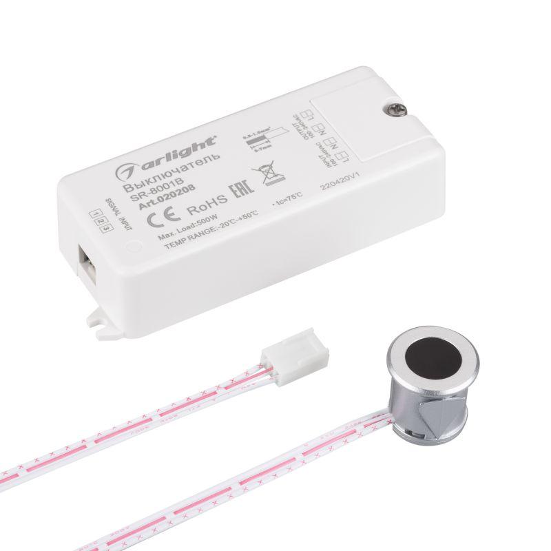 датчик-ик sr-8001b silver (220в 500вт ir-sensor) arlight 020208 от BTSprom.by