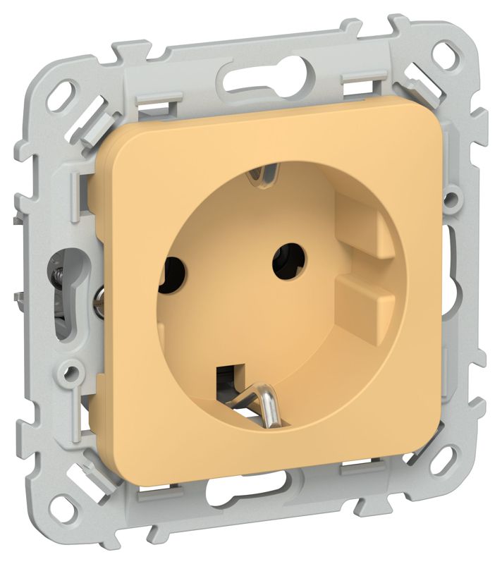 розетка сп flite рс11-0-флз 16а с заземл. без защ. шторок механизм золотарник iek fi-r11-16-k90 от BTSprom.by