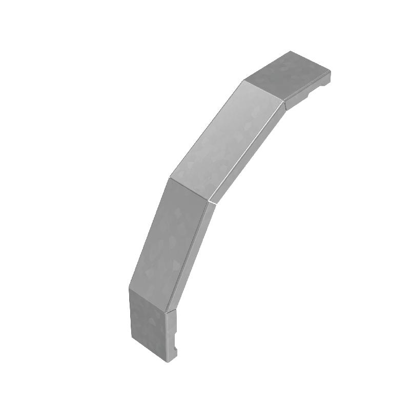 Крышка для угла вертикального внешн. 90град. осн.50 "ПЛЮС" KVLplus90-50 INOX304 КМ PL6548 от BTSprom.by