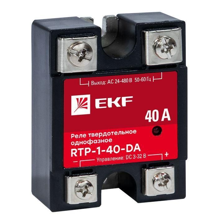 реле твердотельное однофазное rtp-40-da proxima ekf rtp-1-40-da от BTSprom.by