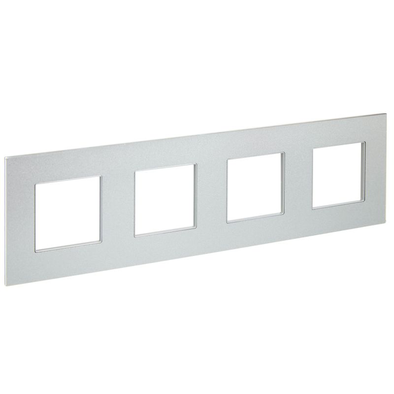 рамка 4-м skandy sk-f34s металл серебр. iek sk-m42-m-k23 от BTSprom.by