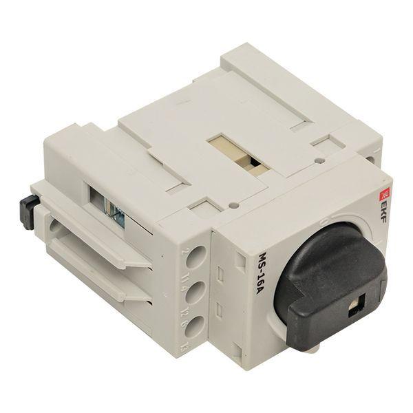  Рубильник мод. 3п MS-16A на DIN-рейку EKF ms-16d фото в каталоге от BTSprom.by