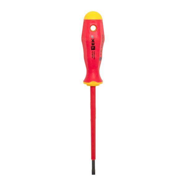 отвертка professional sl4х0.8мм vde 1000в ekf sl-4-0.8-pro-in от BTSprom.by
