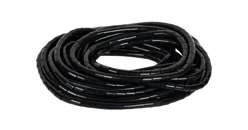 лента спиральная для организации и защиты кабельных пучков 10м черн. nikomax nmc-swb19-010-bk от BTSprom.by
