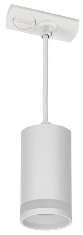 светильник 4117 декоративный трековый подвесной gu10 бел. iek lt-ucb0-4117-gu10-1-k01 от BTSprom.by