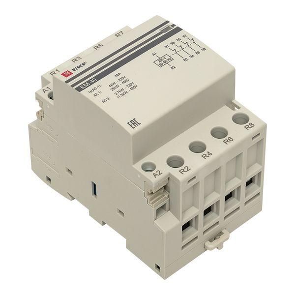  Контактор модульный КМ 40А 4NC (3 мод.) PROxima EKF km-3-40-04 фото в каталоге от BTSprom.by
