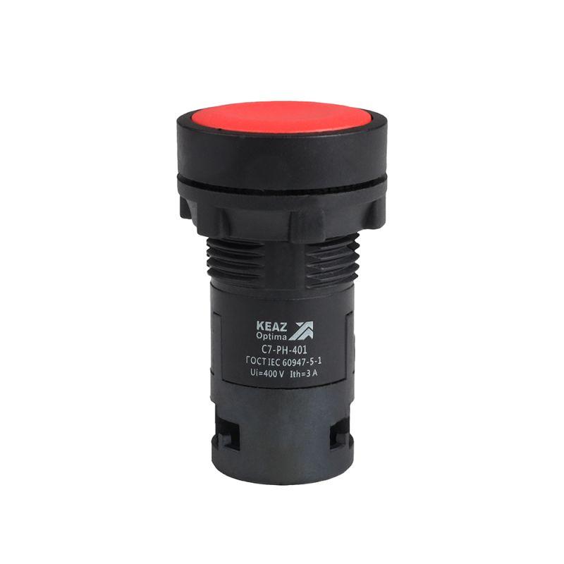 кнопка с фиксацией optisignal compact d22 с7-ph-401 красн. 1нз xb7nh42 кэаз 362057 от BTSprom.by