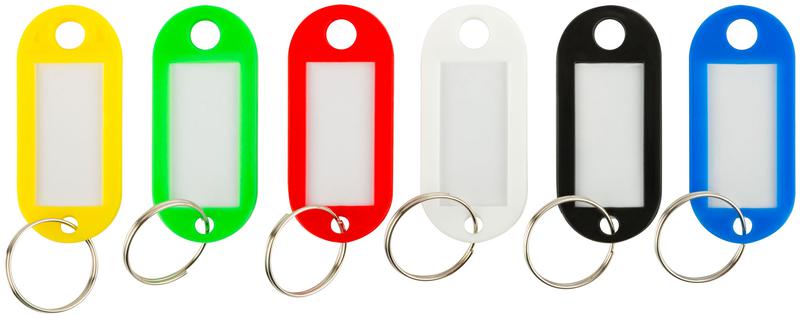  Набор бирок для ключей (уп.6шт) MOS 67402М фото в каталоге от BTSprom.by