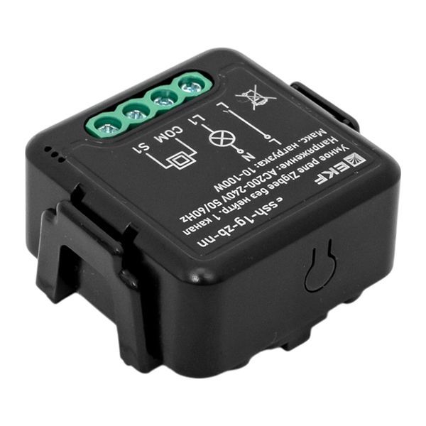  Реле умное в подрозетник 1-канальное Zigbee Connect Select без нейтрали EKF ssh-1g-zb-nn фото в каталоге от BTSprom.by