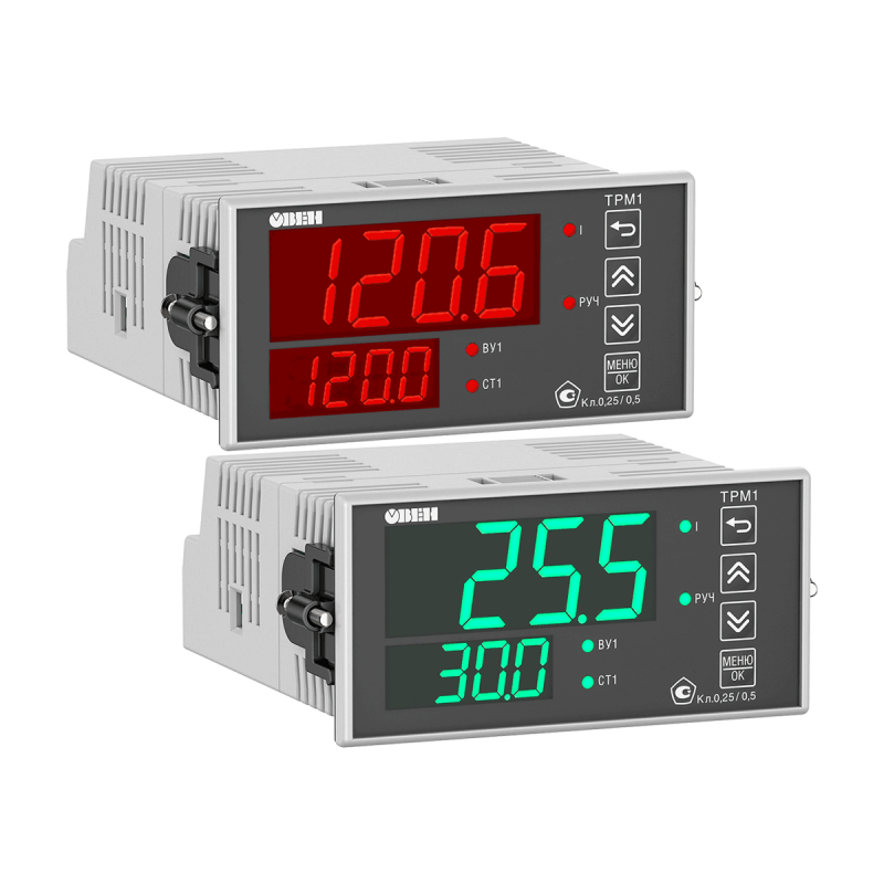  Измеритель-регулятор микропроцессорный ТРМ1-Д.У2.Р.RS ОВЕН 115224 фото в каталоге от BTSprom.by