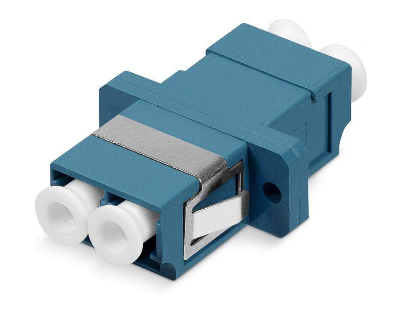  Соединитель проходной LC-LC duplex SM (для одномодового кабеля) корпус пластмассовый (SC Adapter Simplex dimension) DLC-DLC-SM Cabeus 7132c фото в каталоге от BTSprom.by