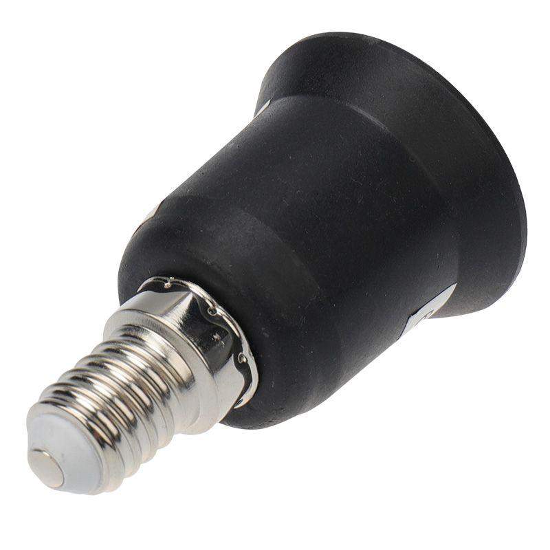  Переходник цокольный E14-E27 черн. Rexant 11-8871 фото в каталоге от BTSprom.by