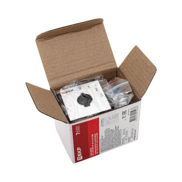  Переключатель кулачковый ПК-1-101 1п 10А "0-1-2-3" EKF pk-1-101-10 фото в каталоге от BTSprom.by