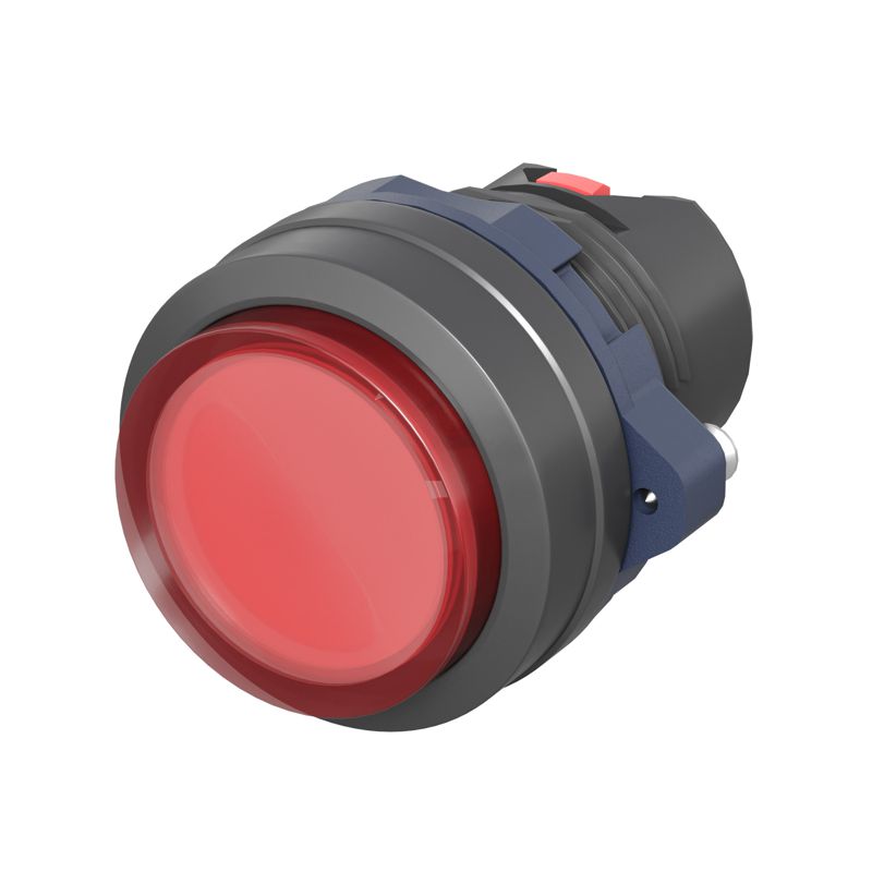 головка кнопки выпуклая прозрачная без фиксации красн. dkc m22p-cmlrp от BTSprom.by