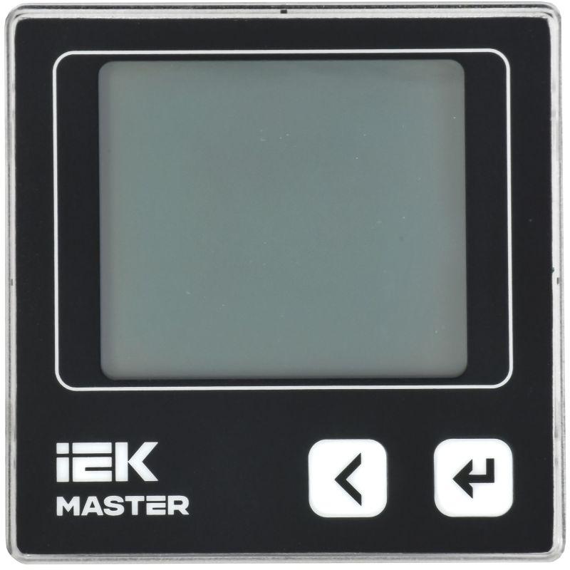  Амперметр цифровой щитовой 1ф RS-485 72х72 LCD MASTER IEK MI-DA11-6-1-1-LCD фото в каталоге от BTSprom.by
