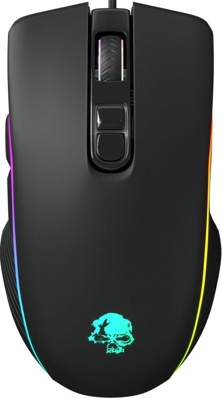 мышь 708g mystery черн. оптическая 3200dpi usb 7but mg-1907 оклик 1196437 от BTSprom.by