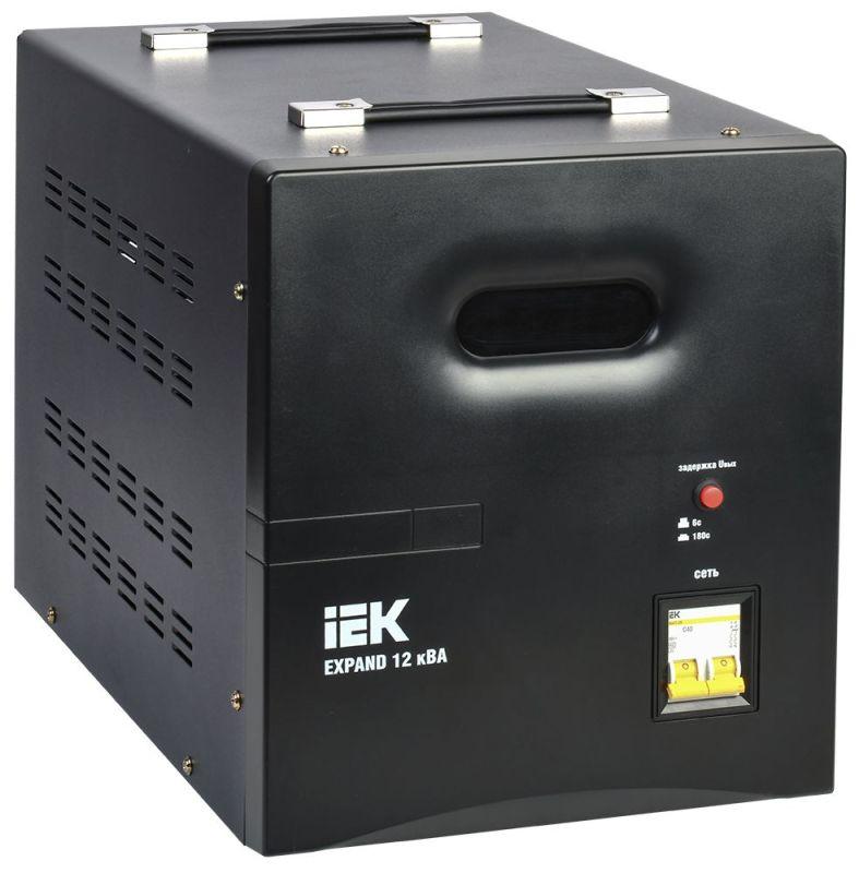 стабилизатор напряжения 1ф 12ква expand переносной iek ivs21-1-012-11 от BTSprom.by