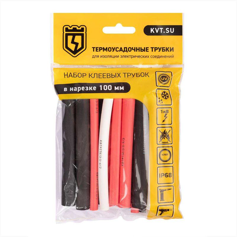 набор трубок термоусадочных "ультра сил мульти" квт 87314 от BTSprom.by
