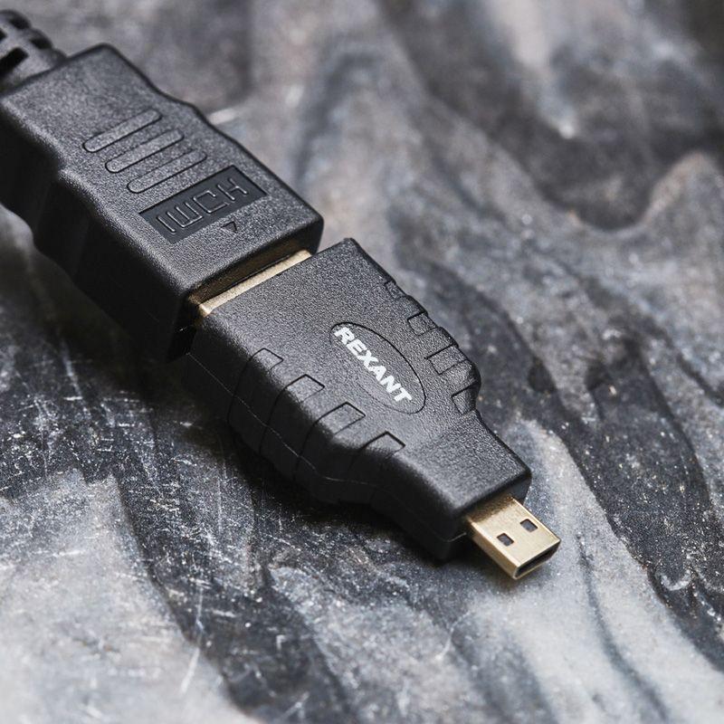  Переходник HDMI-Micro HDMI Rexant 17-6815 фото в каталоге от BTSprom.by