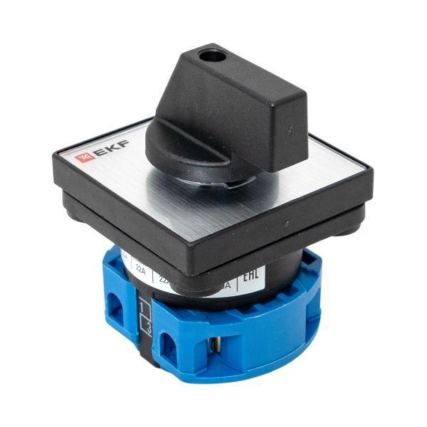  Переключатель кулачковый ПК-1-12 2П 25А "0-1" EKF pk-1-12-25 фото в каталоге от BTSprom.by