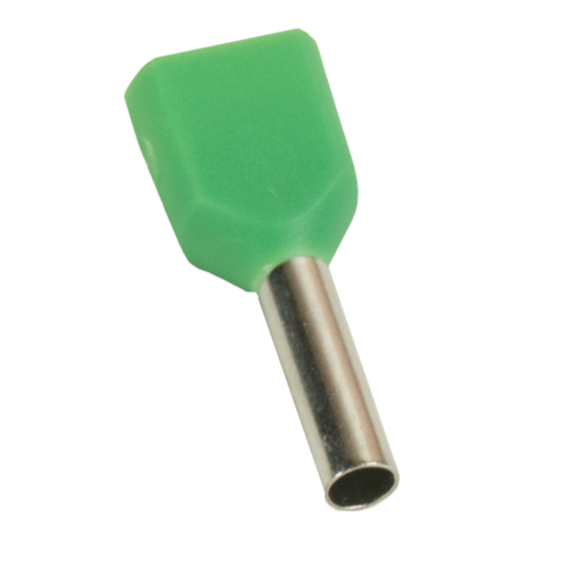 наконечник штыревой втулочный под два провода ншви2 optikit t-shv2-pvc- 1.0-8 (уп.100шт) кэаз 278045 от BTSprom.by