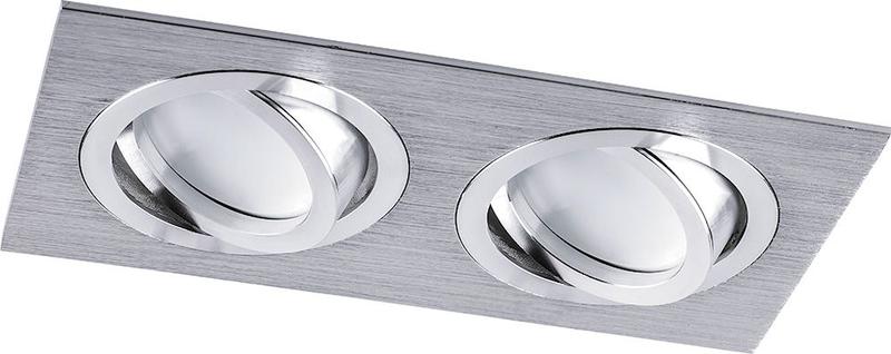 светильник потолочный встраиваемый mr16 g5.3 хром dl2802 feron 32642 от BTSprom.by