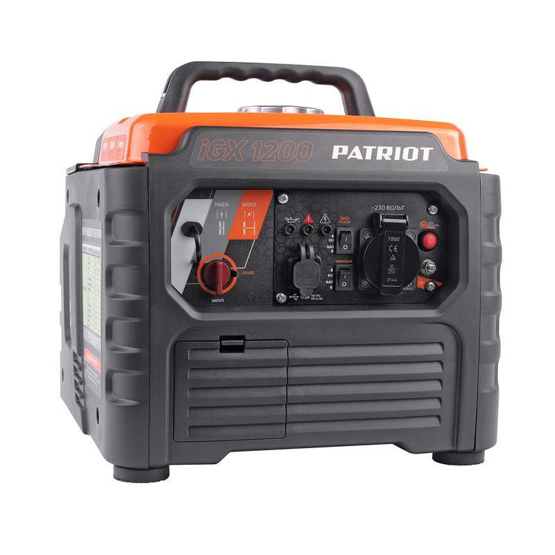 бензогенератор инверторный igx 1200 patriot 474102312 от BTSprom.by