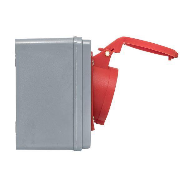  Розетка 1415 3Р+РЕ+N 16А 380В IP44 с блокировкой и выкл. EKF ps-1415-16-380 фото в каталоге от BTSprom.by