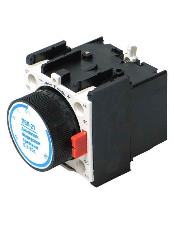 приставка выдержки времени пвл-21м о4 б 0 1-30с при отключении 10а ip20 электротехник et518305 от BTSprom.by