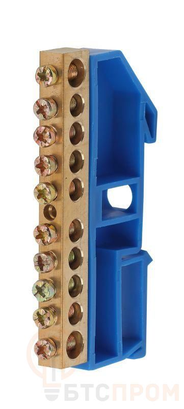 Шина PE "земля" на DIN-изол. ШНИ-8х12-10-Д NO-222-52 син. ЭРА Б0033432 фото в каталоге от BTSprom.by  Шина PE "земля" на DIN-изол. ШНИ-8х12-10-Д NO-222-52 син. ЭРА Б0033432 фото в каталоге от BTSprom.by