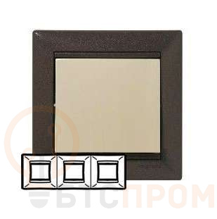 Рамка 3-м Valena горизонт. модерн Leg 770003 фото в каталоге от BTSprom.by  Рамка 3-м Valena горизонт. модерн Leg 770003 фото в каталоге от BTSprom.by