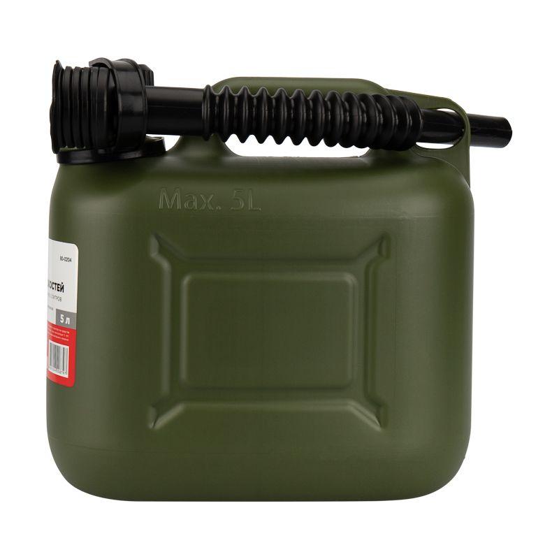  Канистра для ГСМ и технических жидкостей вертикальная 5л усиленная пластик. Rexant 80-0204 фото в каталоге от BTSprom.by