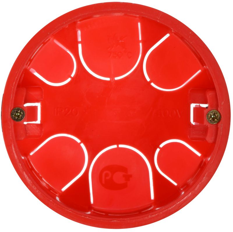  Коробка распаячная CП d80х40 IP20 КМ41025 для полых стен (пластиковые лапки) IEK UKG01-080-040-000-P фото в каталоге от BTSprom.by