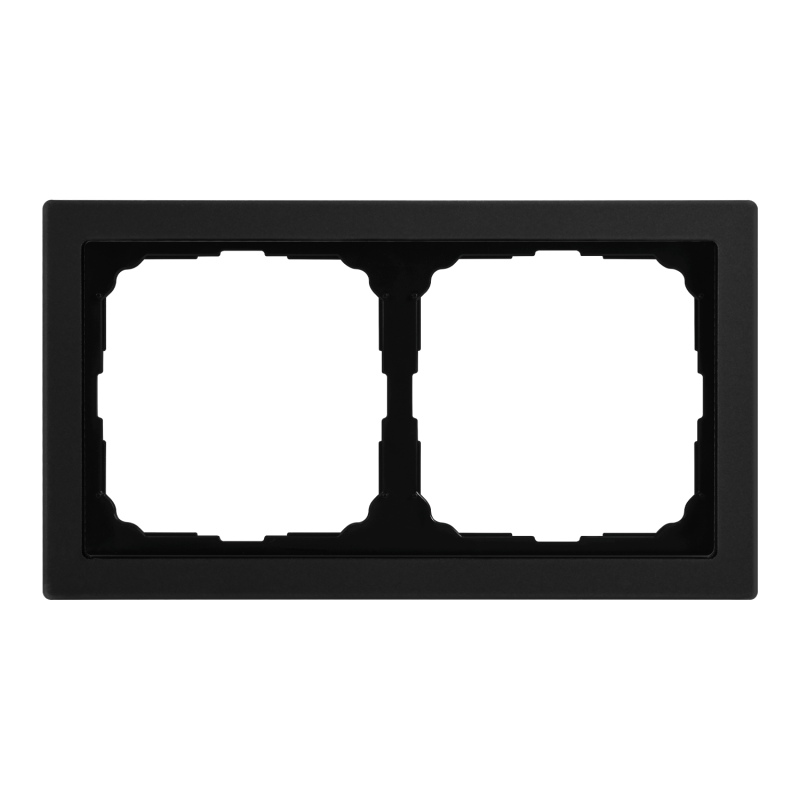 рамка 2-м artgallery pure матов. органич. стекло черн. se gal331002 от BTSprom.by