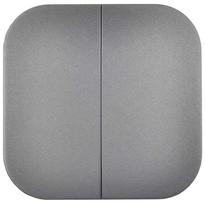  Выключатель 2-кл. ОП GLORY ВС20-2-0-ХСм 10А сталь матов. IEK EVH20-K46M-10 фото в каталоге от BTSprom.by