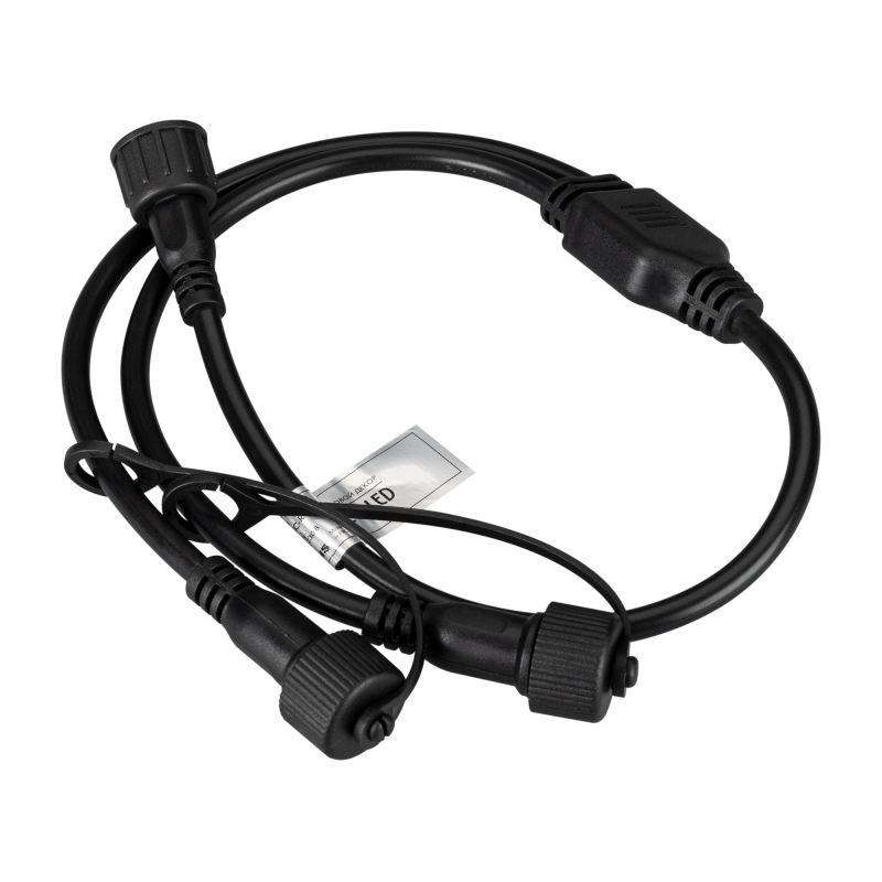 коннектор питания ard-classic-sync-rgb black (230в 2 ports) (ardecoled закр.) arlight 031802 от BTSprom.by