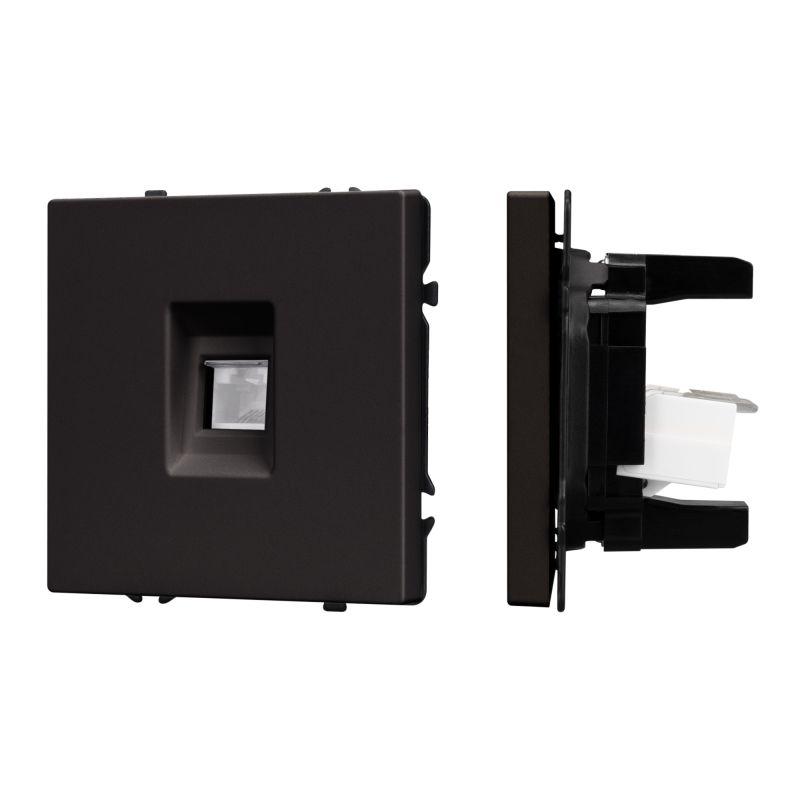 розетка компьютерная sct-nobe-mpc1-sfpl-bk rj45 кат.6 механизм arlight 054305 от BTSprom.by