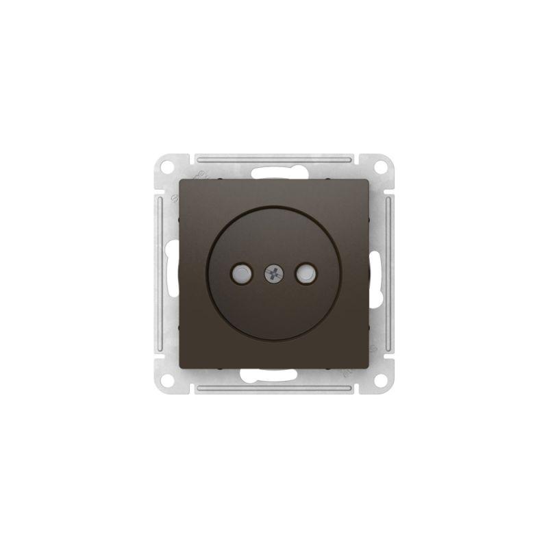  Розетка AtlasDesign 16А без заземл. защ. шторки быстрозажим. клем. механизм мокко SE ATN000649S фото в каталоге от BTSprom.by