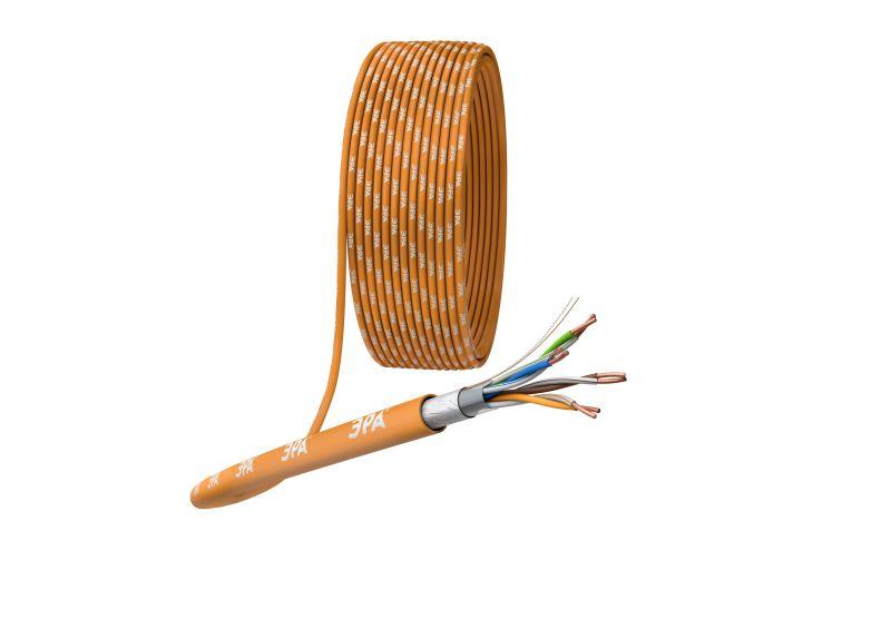 кабель витая пара f/utp кат.5e 4х2х24 awg cu нг(а) hf (уп.305м) эра б0044687 от BTSprom.by