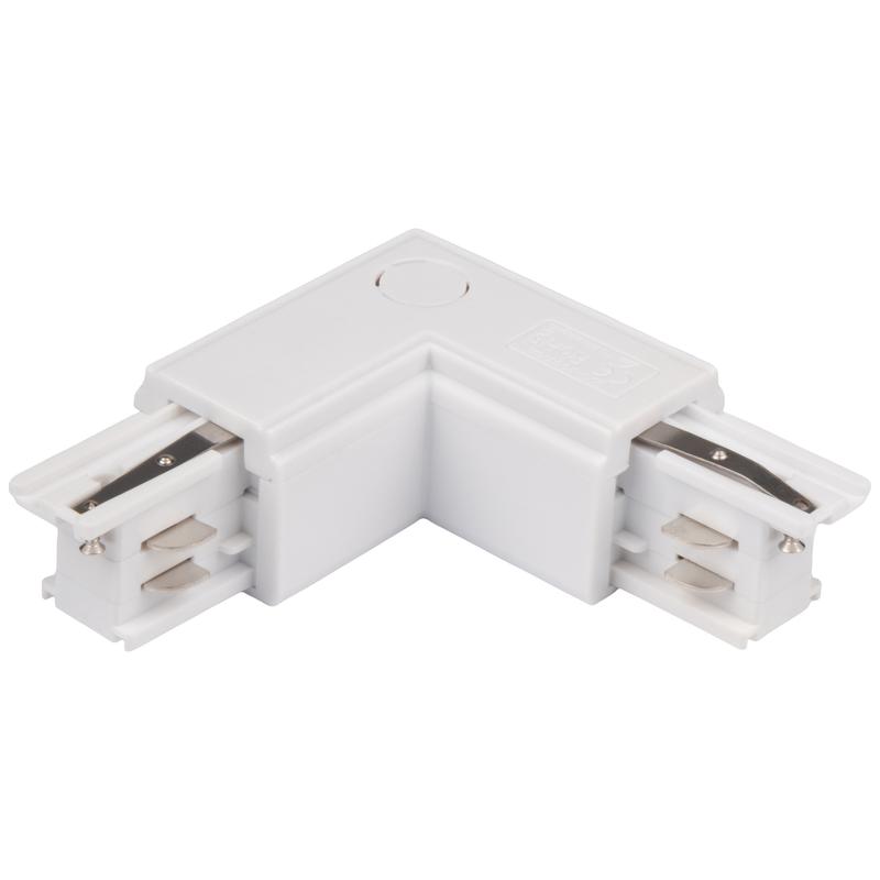 Аксессуар к шинопроводу трехфазному 3P PTR CL-WH INT коннектор внутренний Pro+ бел. JazzWay 5063099 фото в каталоге от BTSprom.by