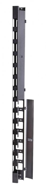 организатор вертикальный с крышкой 42u r300 eurolan 60a-18-42-01-10bl от BTSprom.by