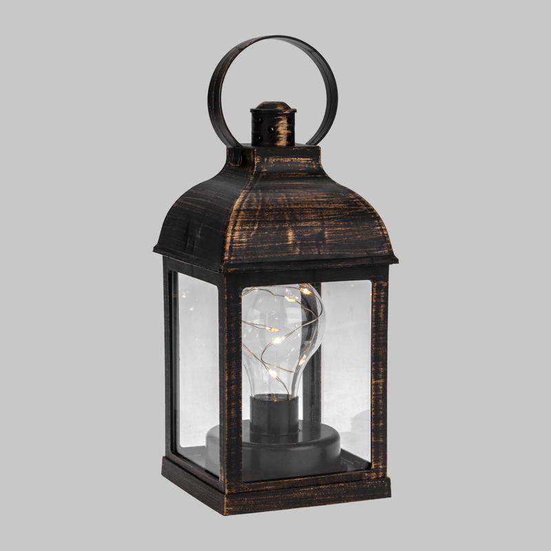 Фонарь декоративный 10.5х10.5х22.5см тепл. бел. со свечкой корпус бронз. Neon-Night 513-053 фото в каталоге от BTSprom.by  Фонарь декоративный 10.5х10.5х22.5см тепл. бел. со свечкой корпус бронз. Neon-Night 513-053 фото в каталоге от BTSprom.by